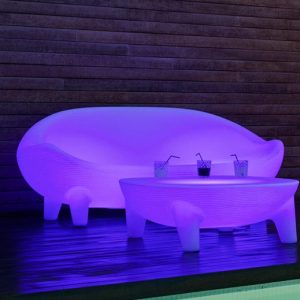 Sillón lámpara 3 plazas con luz interior JAMAICA