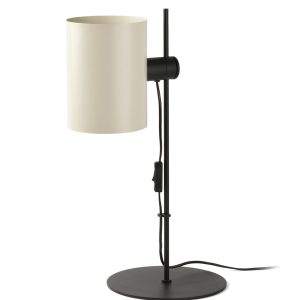 Sobremesa negro con pantalla beige GUADALUPE