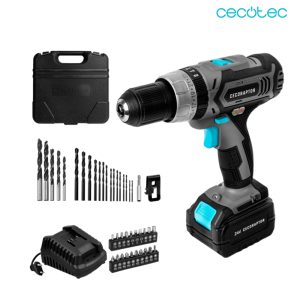 Taladro CECOTEC Atornillador, Perforador y Percutor de Batería