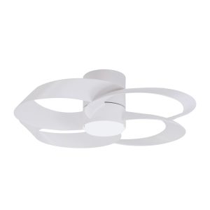 Ventilador blanco Ø 65 cm ROSE LED