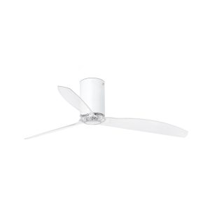 Ventilador blanco y transparente MINI TUBE FAN