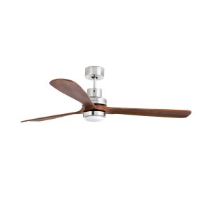 Ventilador níquel LANTAU-G LED