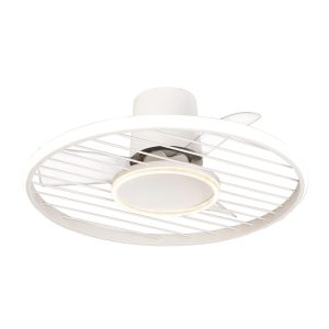 Ventilador plafón blanco Ø 65 cm SOHO LED