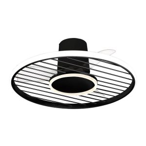 Ventilador plafón negro Ø 65 cm SOHO LED